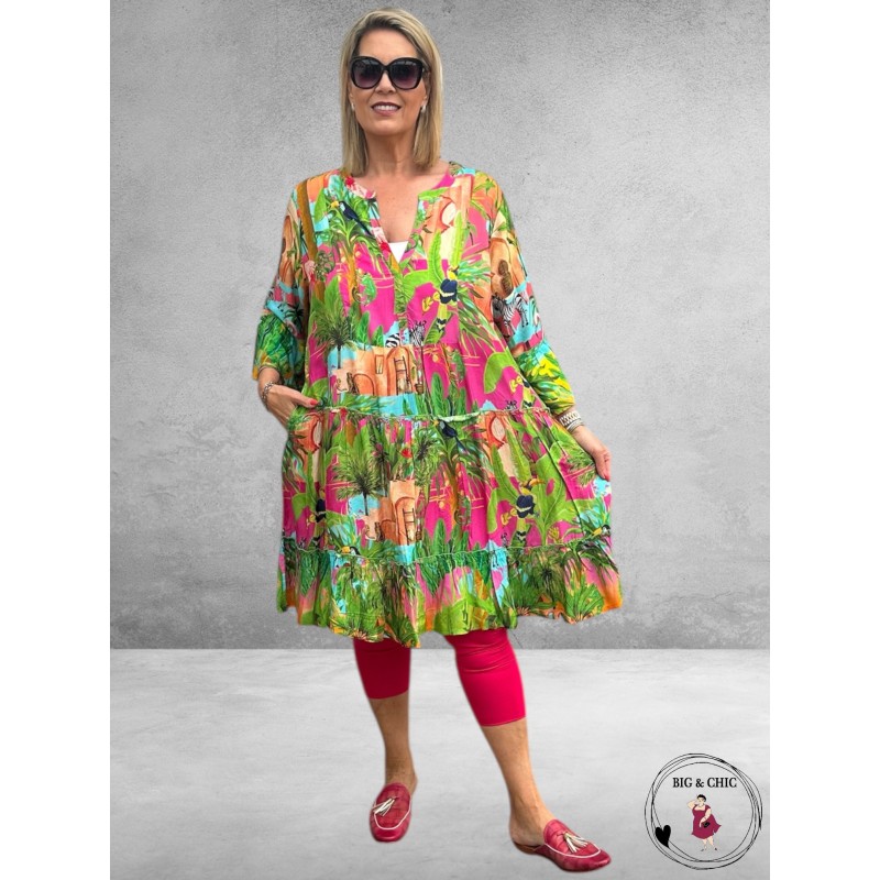 Orientique Jurk Lani Oosterse Print