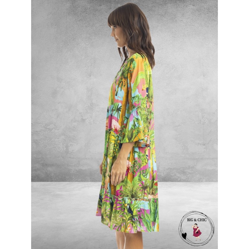 Orientique Jurk Lani Oosterse Print