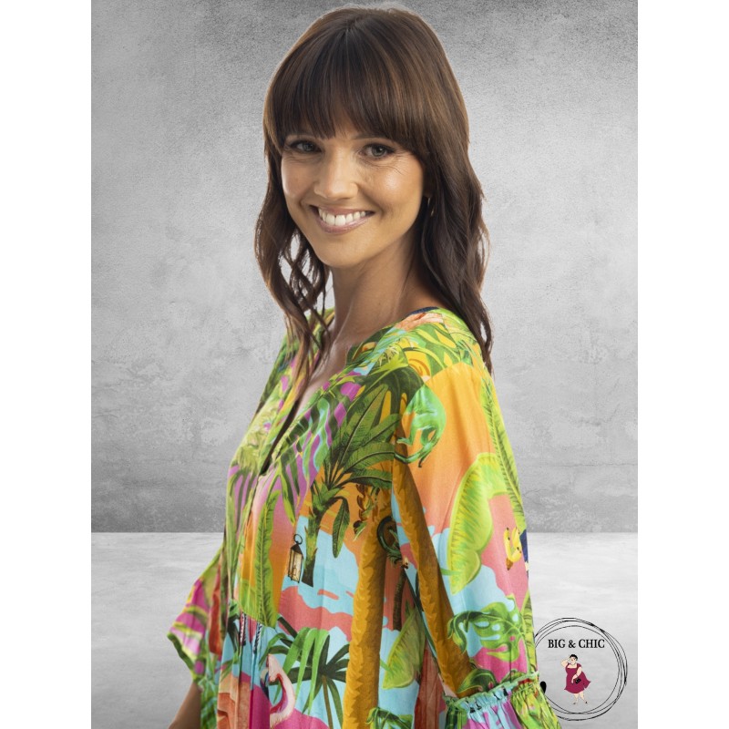 Orientique Jurk Lani Oosterse Print