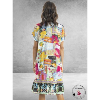 ORIENTIQUE Korte Jurk Lana Shift