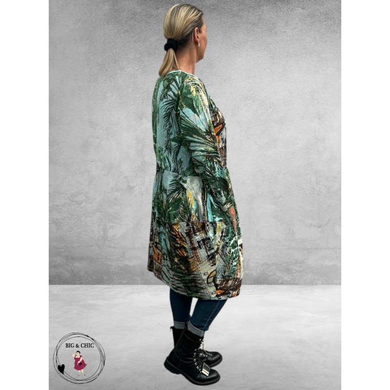 ORIENTIQUE Bubble Jurk Alicante