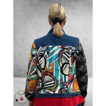 ORIENTIQUE Spijkerjas Jailhouse Rock