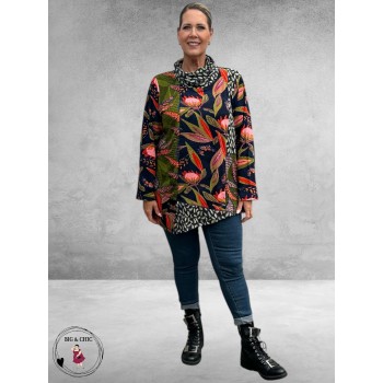 ORIENTIQUE Tuniek/Shirt Reckless Patch