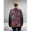ORIENTIQUE Doorknoop Blouse Digital Jungle