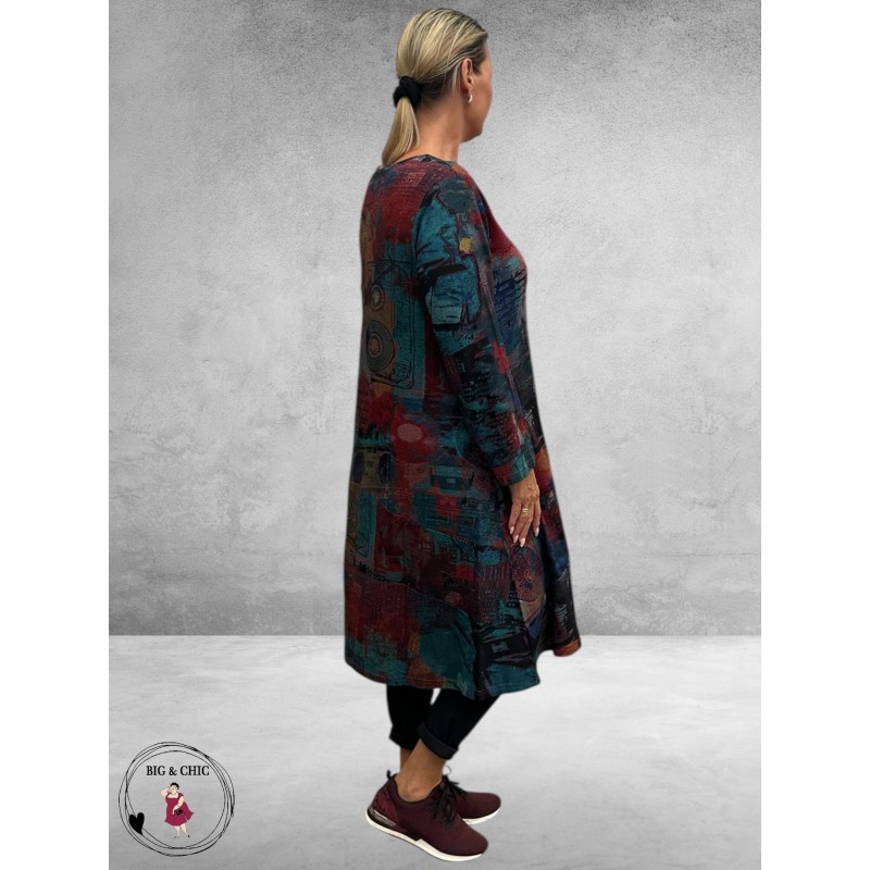 ORIENTIQUE Jurk Retro Tapes