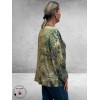 ORIENTIQUE Doorknoop Blouse Orient