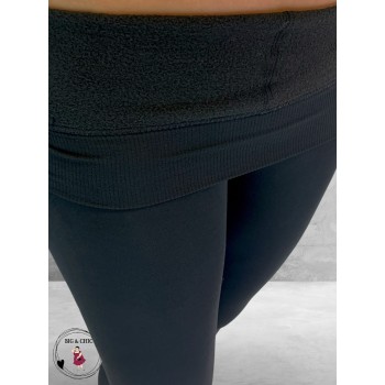 Pamela Mann Fleece Legging ZWART