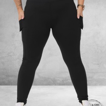 Pamela Mann Legging Met Zakje ZWART