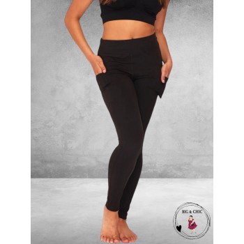 Pamela Mann Legging Met Zakje ZWART