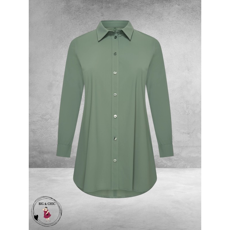 PLUS BASICS Blouse Long Linde