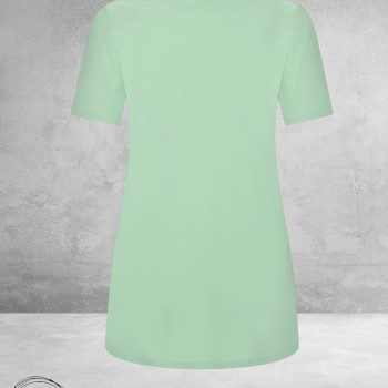 Plus Basics Travel Shirt Rond Hals Mint