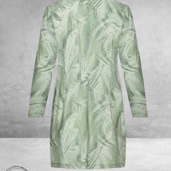 Plus Basics Blazer Midi Jacket Green Meadow