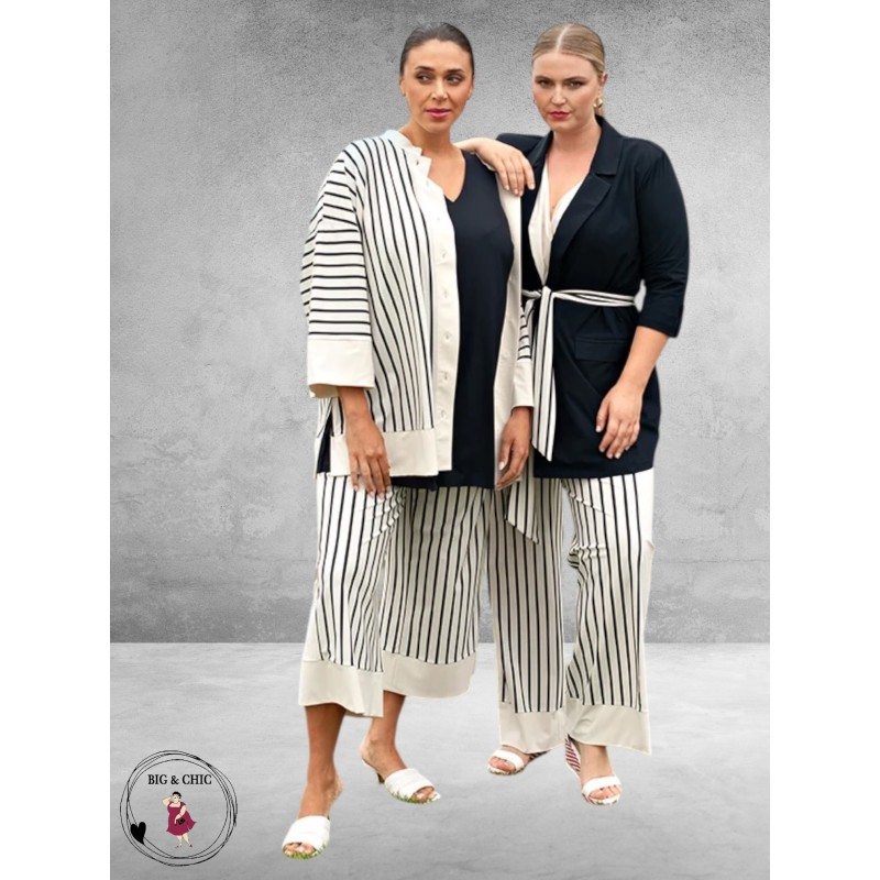 Plus Basics Culotte Breton Stripe