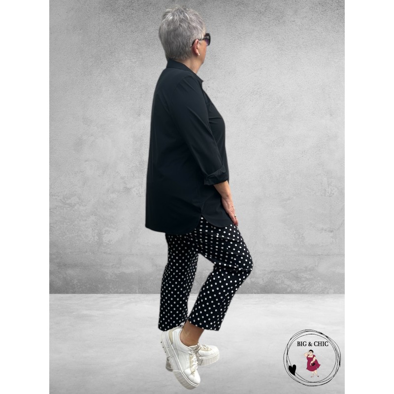 ROBELL Broek Bella Navy/Witte Dots