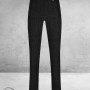 ROBELL Broek Marie Straight Fit Paisley Zwart