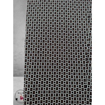 ROBELL Broek Bella Zwart/Bruin/Wit