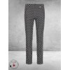 Robell Broek Rose Slim Fit Grafische Print