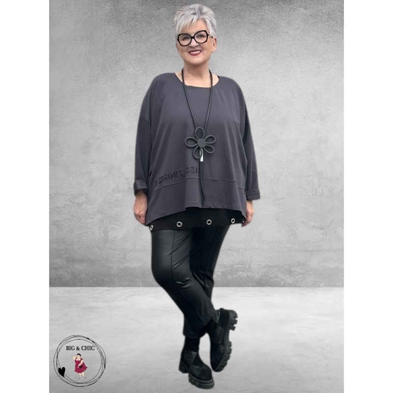 SINNE DESIGN Trui Antraciet