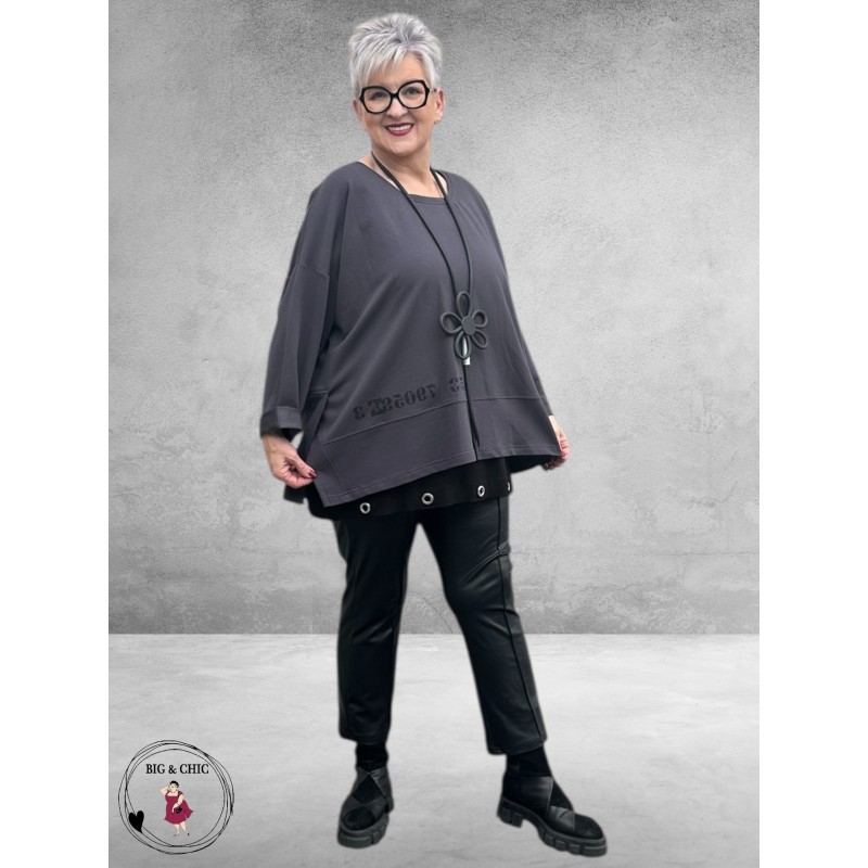 SINNE DESIGN Trui Antraciet