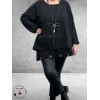 SINNE DESIGN Sweater Zwart/Grijs