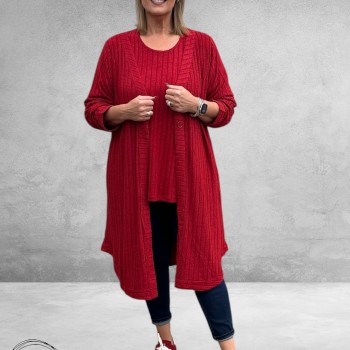 STUDIO Vest Sanne Red