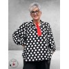 STUDIO Blouse/Shirt Stiff White Dots