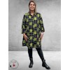 STUDIO Tuniek/Blouse Emilie Zwart/Groen Ruit