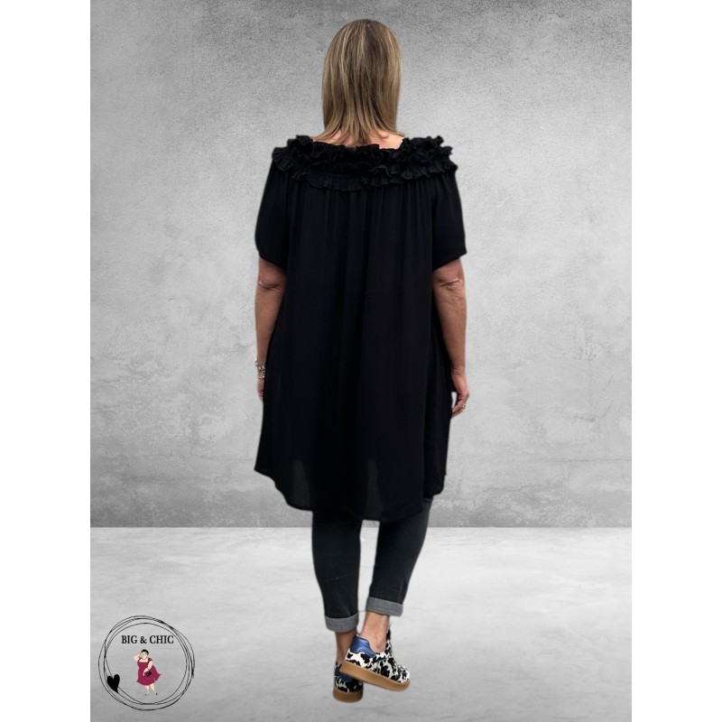 NO.1 by OX  Jurk/Tuniek Carmen Zwart