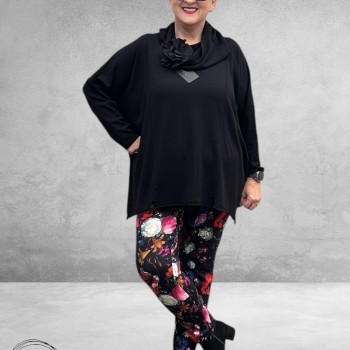 STARK Broek  JACKY  Travel ZIP Flowers