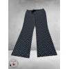 STARK Broek Bell Flare Grafisch Zwart-Zand