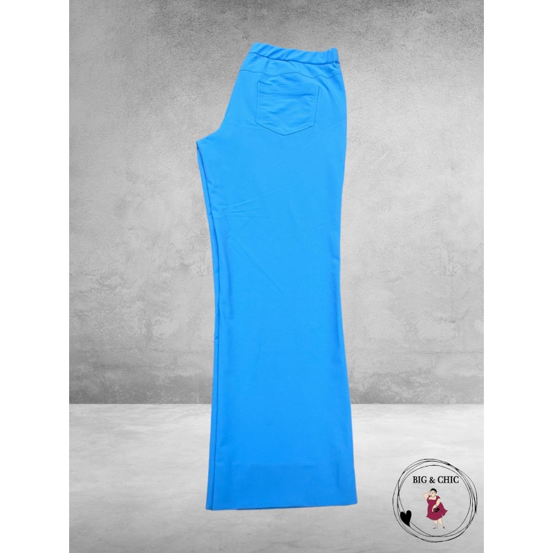 STARK Broek JANNA Straight Travel Azuur Blauw