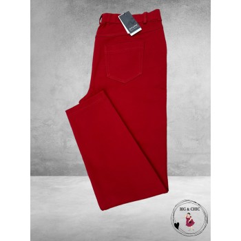 Stark Pantalon JANNA Brick Rood