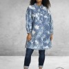 STUDIO Tuniek/Blouse Emille Denim Dot/Stripe