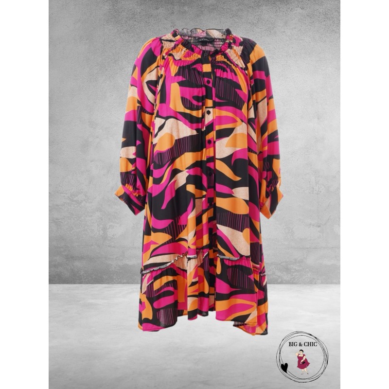 STUDIO Jurk Jeanett Multi Kleur