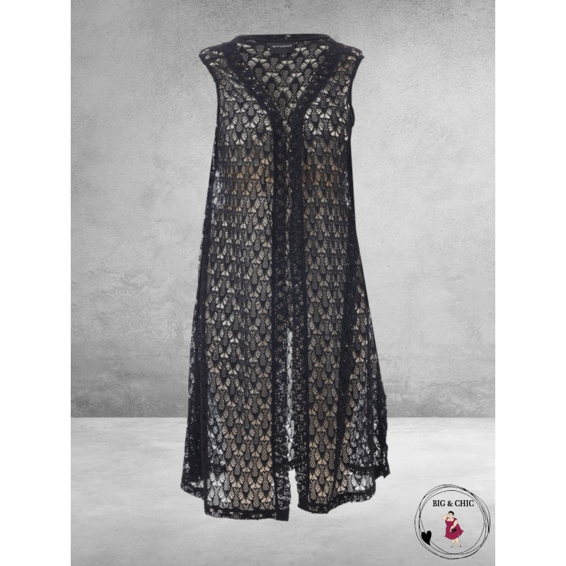 STUDIO Gilet Kaete Zwart