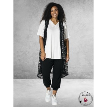 STUDIO Gilet Kaete Zwart