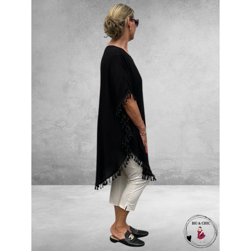 STUDIO Poncho/Tuniek Luna Zwart