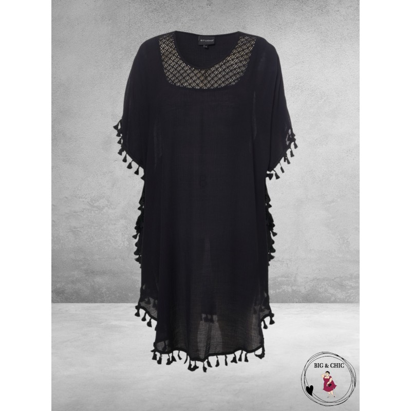 STUDIO Poncho/Tuniek Luna Zwart