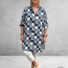 STUDIO Tuniek/Doorknoop Blouse Emillie Patchwork