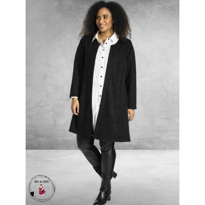 STUDIO Cardigan Suède Neomi Zwart