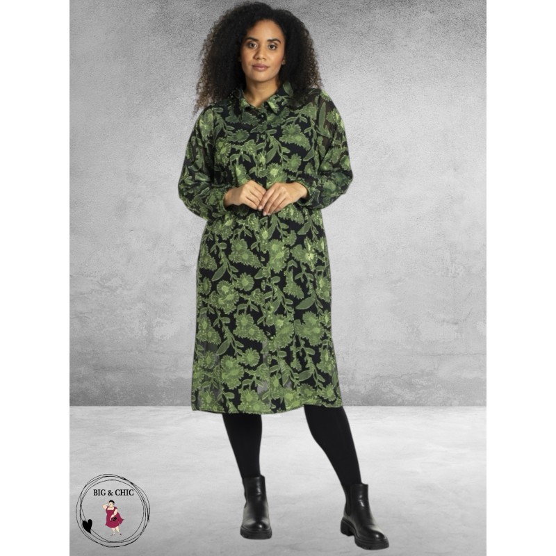 STUDIO Lange Chiffon Blousejurk Juni