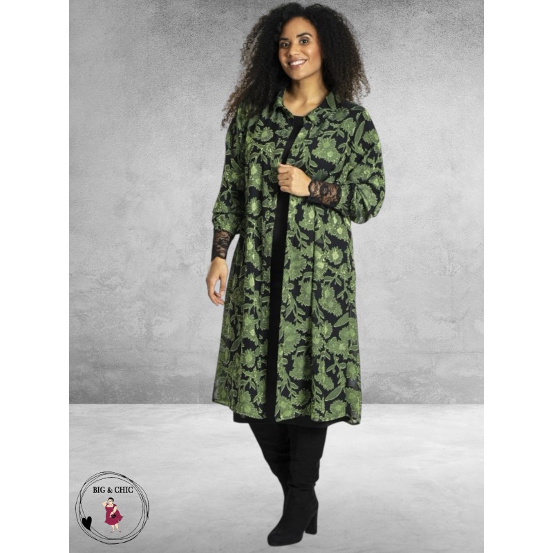 STUDIO Lange Chiffon Blousejurk Juni