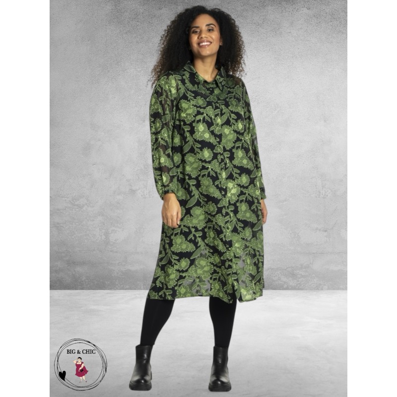 STUDIO Lange Chiffon Blousejurk Juni