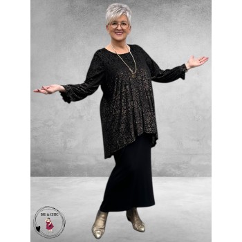 STUDIO Tuniek Harriet Zwart/Goud