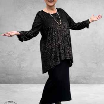 STUDIO Tuniek Harriet Zwart/Goud