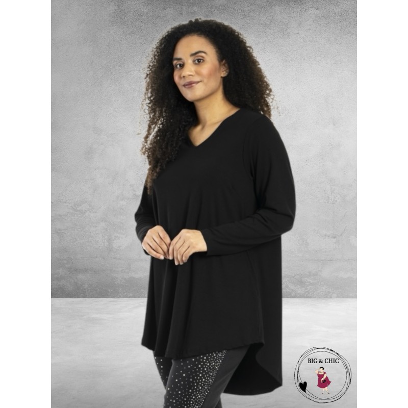 STUDIO Shirt  A-Lijn Berit Black