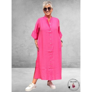 Version doorknoop jurk Roze