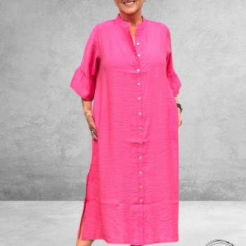 Version doorknoop jurk Roze