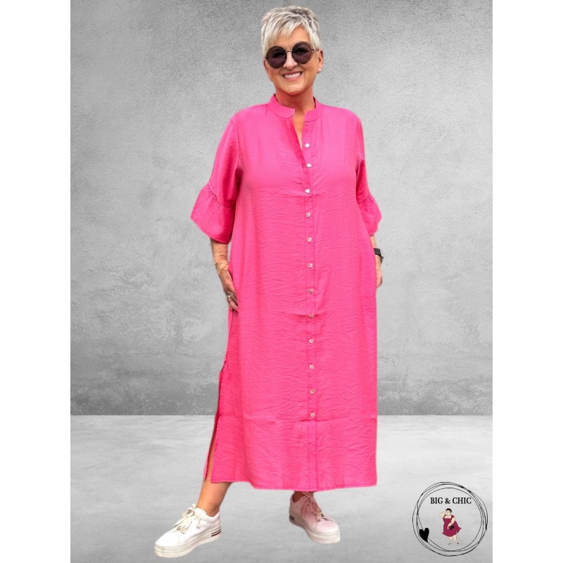 Version doorknoop jurk Roze