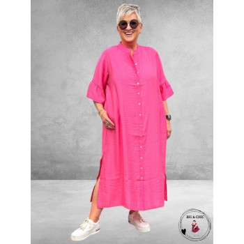 Version doorknoop jurk Roze